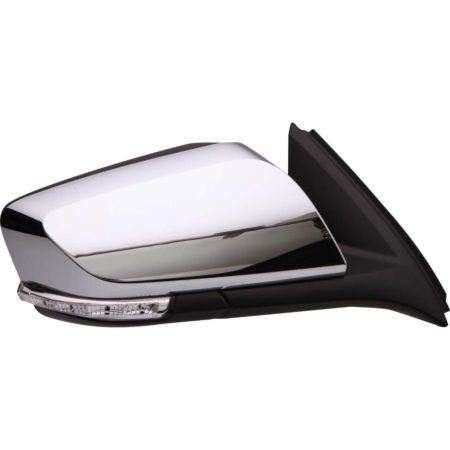 Right Mirror outside rear view LTZ|PREMIER; w/S/Lamps; w/o BLIS; w/Cover; w/o Dimmer; Chrome - CHEVROLET IMPALA 2014-2020