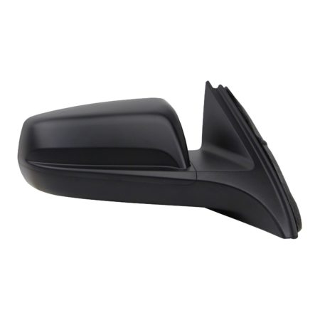 Right Mirror outside rear view Heated; w/o Signal Lamp; w/o Memory; w/Cover; Textured Black - CHEVROLET MALIBU 2013-2013