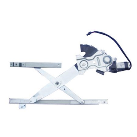 Right Front door glass regulator 4dr sedan; power; includes motor - PONTIAC SUNFIRE 1995-2005