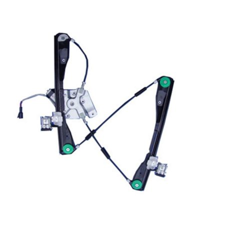 Right Front door glass regulator Sedan; Power; w/Motor - PONTIAC G6 2005-2010