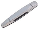 Left Rear door handle outer HYBRID; Chrome - CADILLAC ESCALADE ESV 2007-2014