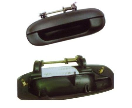 Right Rear door handle outer textured black; Envoy XL SLT/Envoy XUV SLT - GMC ENVOY 2002-2009