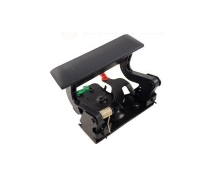 Rear gate handle Non-Locking Tailgate; Textured Black - GMC SIERRA 3500 HD 2007-2014