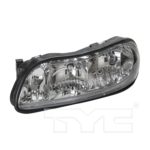 Left Headlamp assy composite all - OLDSMOBILE CUTLASS 1997-1999