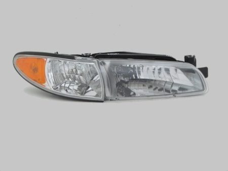 Left Headlamp assy composite Combination Lamp Assy - PONTIAC GRAND PRIX 1997-2003