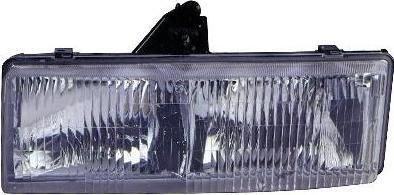 Left Headlamp assy composite includes mounting panel - GMC SAFARI 1995-2005