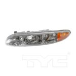 Left Headlamp assy composite includes park/signal/marker lamps - OLDSMOBILE ALERO 1999-2004