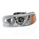 Left Headlamp assy composite C3|DENALI - GMC SIERRA 1500 1999-2006