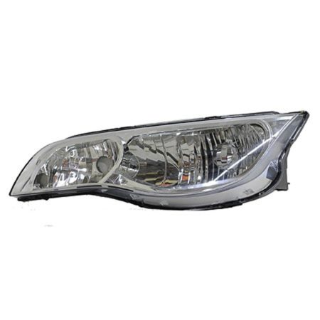 Left Headlamp assy composite Coupe; w/o bulbs - SATURN ION 2003-2007