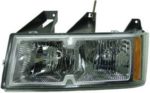 Left Headlamp Assy Composite W/Bright Bezel; Extreme - CHEVROLET COLORADO 2005-2008