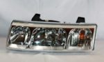 Left Headlamp assy composite includes park/signal lamps - SATURN VUE 2005-2005