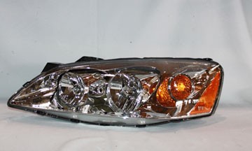 Left Headlamp Assy Composite Combination Lamp; W/O Harness - PONTIAC G6 2005-2010
