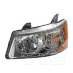 Left Headlamp assy composite all - PONTIAC TORRENT 2006-2009