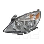 Left Headlamp assy composite From 4-12-07 - SATURN AURA 2007-2009