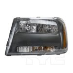 Left Headlamp assy composite LH model - CHEVROLET TRAILBLAZER 2006-2009