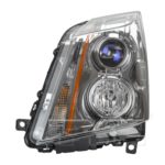 Left Headlamp assy composite Exc V; Wagon; Halogen - CADILLAC CTS 2010-2014