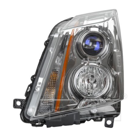 Left Headlamp assy composite Exc V; Coupe; Halogen - CADILLAC CTS 2011-2015