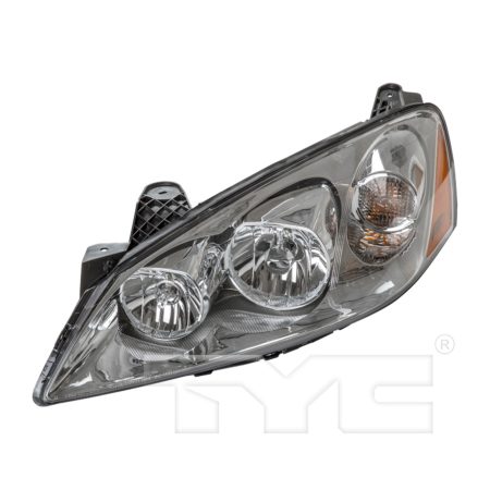 Left Headlamp assy composite GT; w/CTF Pkg - PONTIAC G6 2009-2010