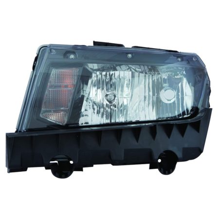 Left Headlamp assy composite Halogen - CHEVROLET CAMARO 2014-2015