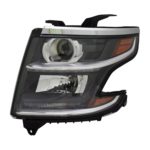 Left Headlamp assy composite HID; w/o RST Pkg - CHEVROLET TAHOE 2015-2020