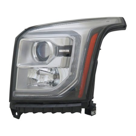 Left Headlamp assy composite Halogen; 1st Design - GMC YUKON XL 2015-2017