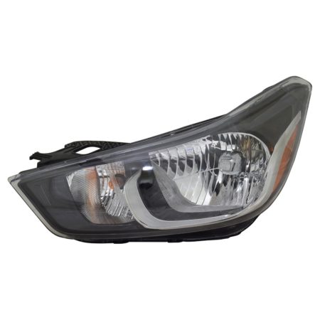 Left Headlamp assy composite Halogen; w/o Black Trim - CHEVROLET SPARK 2016-2022