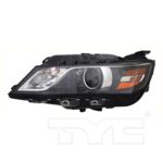 Left Headlamp assy composite Halogen; 2nd Design - CHEVROLET IMPALA 2018-2020