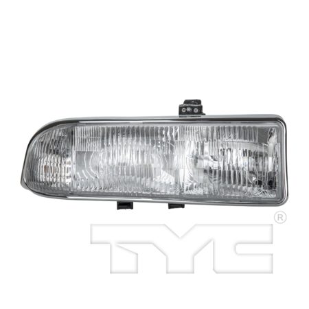 Right Headlamp assy composite w/bright bezel - CHEVROLET S10 1998-2004