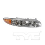 Right Headlamp assy composite includes park/signal/marker lamps - OLDSMOBILE ALERO 1999-2004
