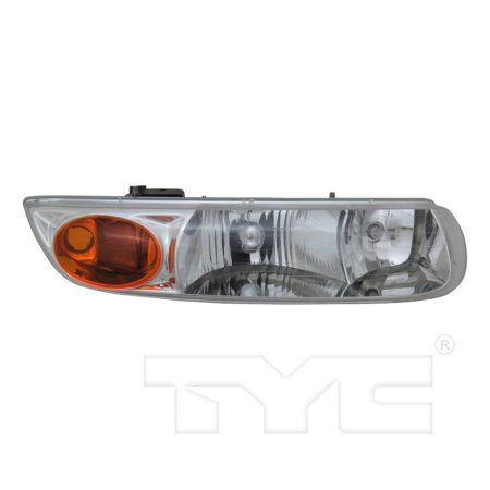 Right Headlamp assy composite includes park/signal lamps - SATURN SL2 2000-2002