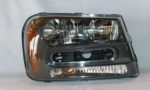 Right Headlamp assy composite all; except 06-09 LT/08 LS - CHEVROLET TRAILBLAZER 2002-2009