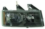 Right Headlamp assy composite w/black bezel - GMC CANYON 2004-2012