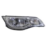 Right Headlamp assy composite Coupe; w/o bulbs - SATURN ION 2003-2007