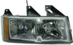 Right Headlamp Assy Composite W/Bright Bezel; Extreme - CHEVROLET COLORADO 2005-2008
