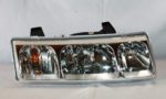 Right Headlamp assy composite includes park/signal lamps - SATURN VUE 2005-2005