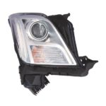 Right Headlamp Assy Composite HID; w/o Leveling System; w/o Active Lighting - CADILLAC XTS 2013-2017