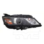 Right Headlamp assy composite Halogen; 2nd Design - CHEVROLET IMPALA 2018-2020