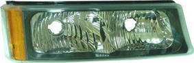 Right Parklamp assy includes signal/marker & running lamps; w/o bulb or socket - CHEVROLET SILVERADO 3500 CLASSIC 2007-2007