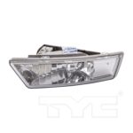 Left Fog lamp assy 4dr sedan; w/o bulb - SATURN ION 2003-2005