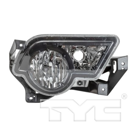 Right Fog lamp assy w/body cladding; w/body cladding - CHEVROLET AVALANCHE 1500 2002-2006