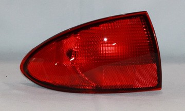 Left Taillamp assy includes marker lamp - CHEVROLET CAVALIER 1995-1999