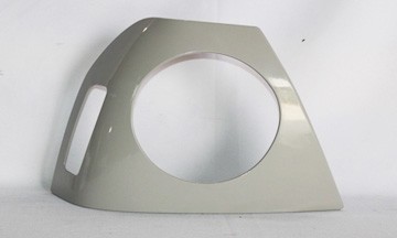 Rear lamp cover on quarter panel; combination lamp cover; black-paint to match; left side - CHEVROLET IMPALA 2000-2005