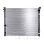Radiator assembly Exc V; Direct FI; w/Automatic Trans - CADILLAC CTS 2008-2011