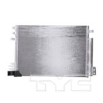 Air conditioning condenser Exc V; A/T; w/Transmission Oil Cooler - CADILLAC ATS 2013-2018