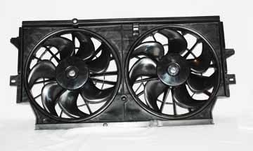 Radiator cooling fan assy dual fan assembly - BUICK CENTURY 2000-2001