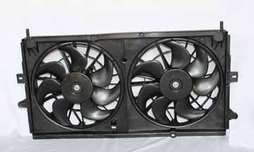 Radiator cooling fan assy dual fan assembly - BUICK CENTURY 2002-2005