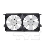 Radiator cooling fan assy Motor/Blade/Shroud Dual Fan Assy - CADILLAC DTS 2006-2007