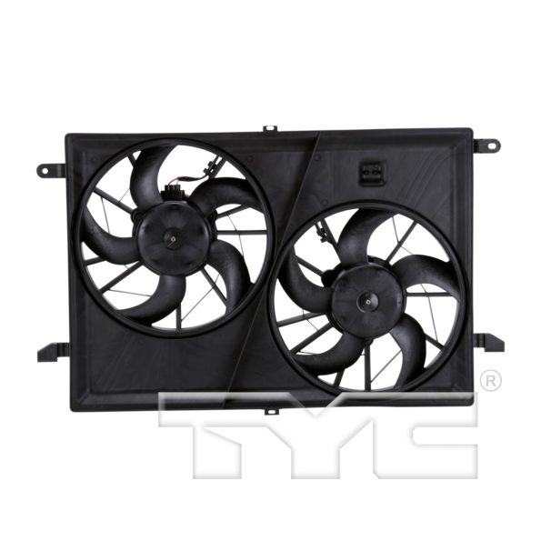 Radiator cooling fan assy Dual Fan Assy CHEVROLET TRAVERSE 20092017