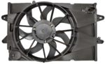 Radiator cooling fan assy 2.4L; Motor/Blade/Shroud/Resistor Assy - CHEVROLET EQUINOX 2010-2017
