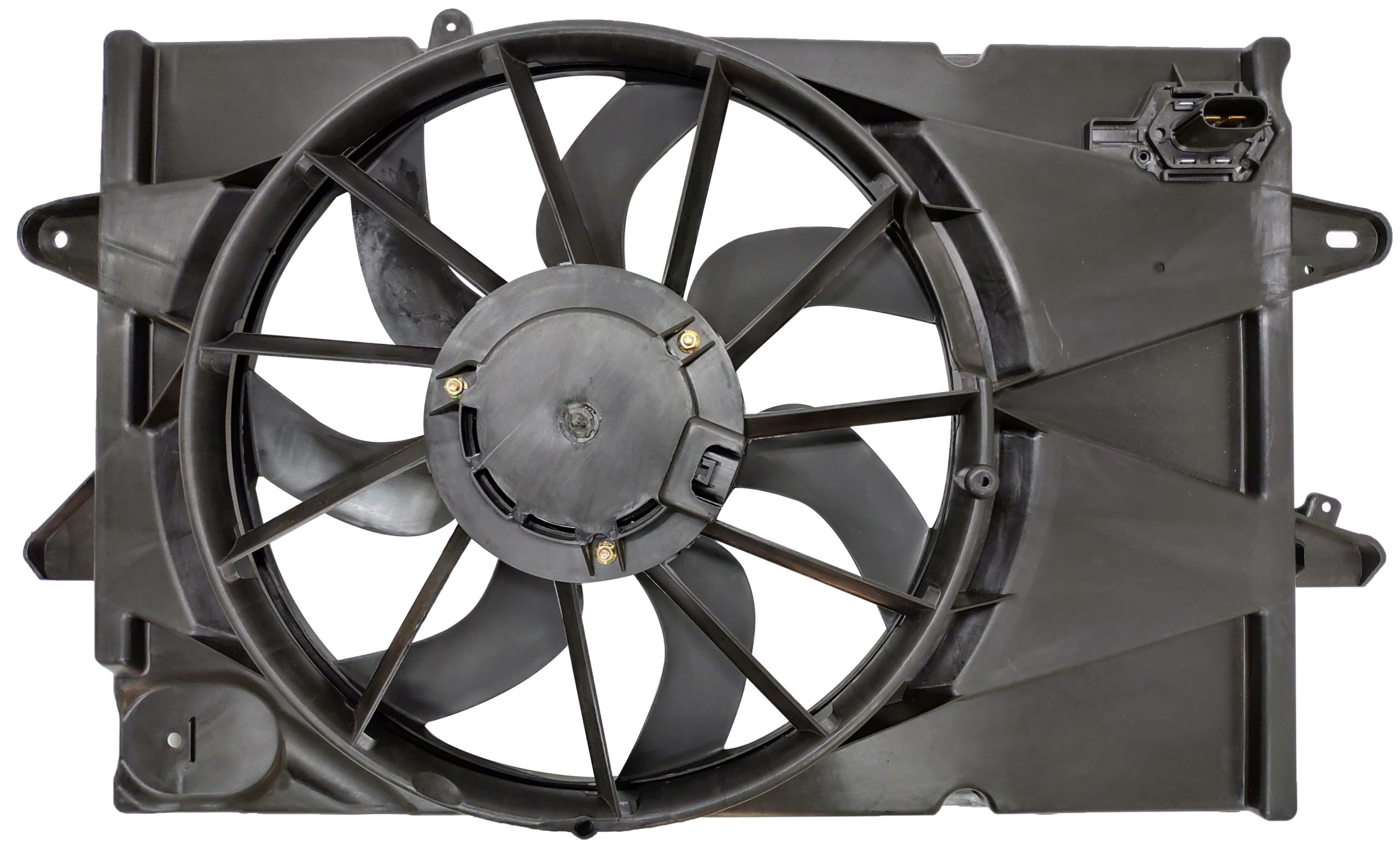 TRQ Radiator Cooling Fan Blade Compatible With 2004-2012 Chevrolet